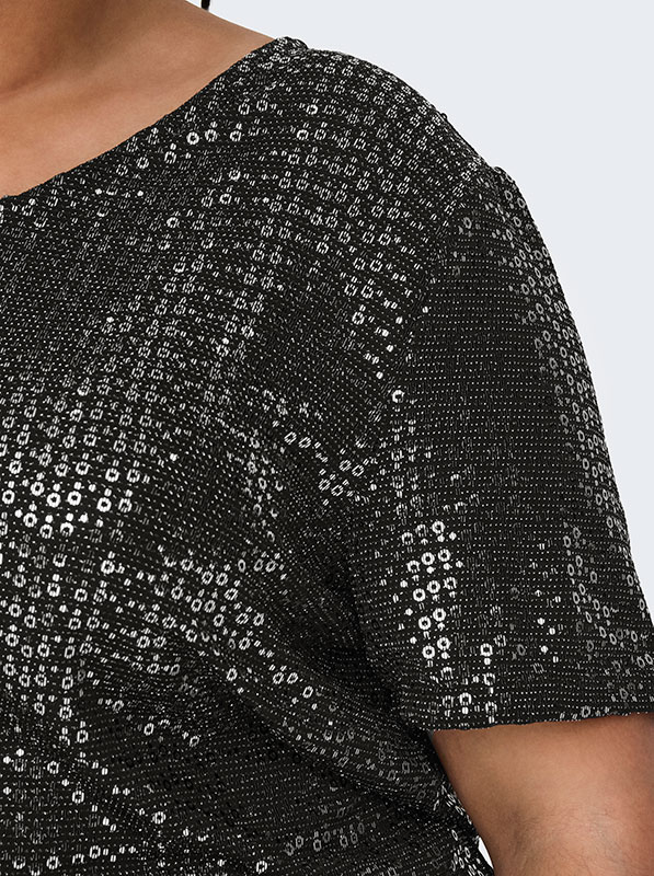 CARLOLINA - Plus Size Blus fra Only Carmakoma