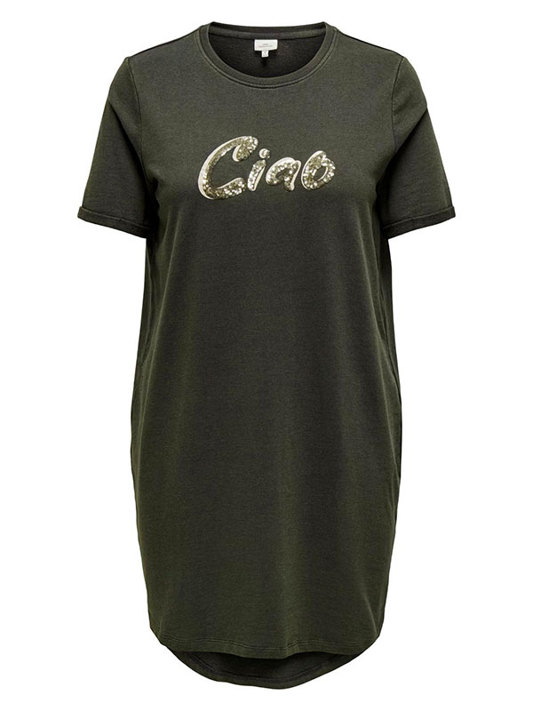 CARMICALA - Plus Size Klänning fra Only Carmakoma