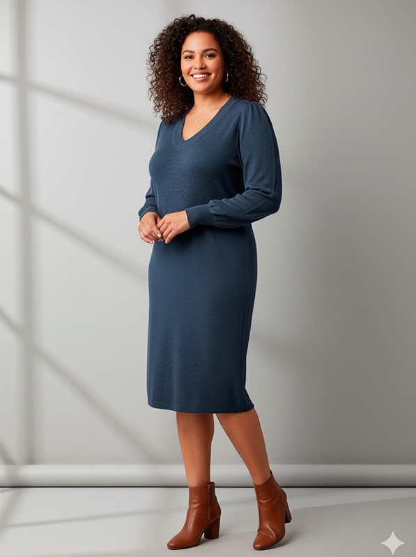 CARKATIA - Plus Size Klänning fra Only Carmakoma