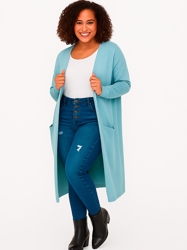 CARNEW - Plus Size Kofta fra Only Carmakoma