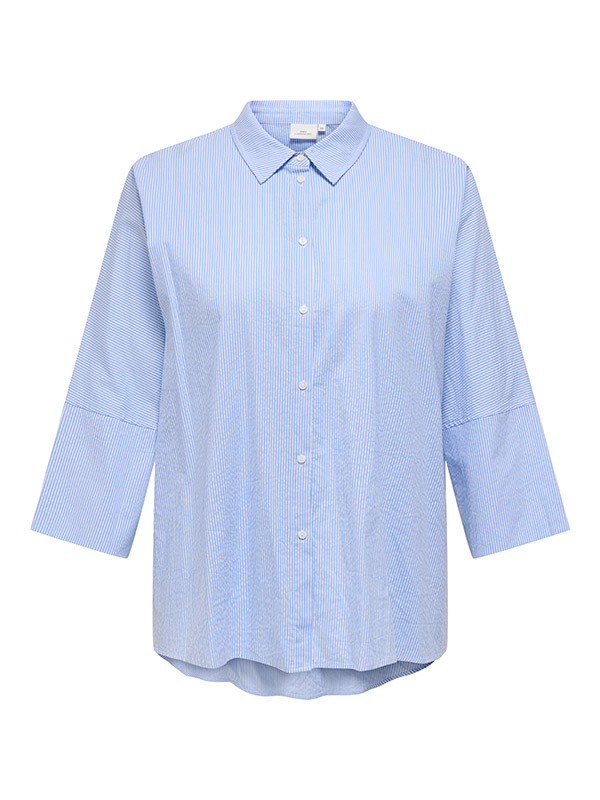 CARAUGUSTA - Plus Size Skjorta fra Only Carmakoma