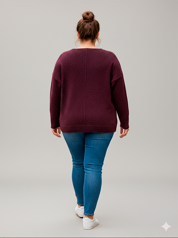 CARWHITNEY - Plus Size Tröja fra Only Carmakoma