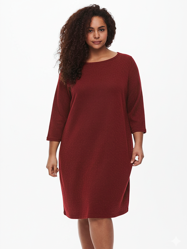 CARMARTHA - Plus Size Klänning fra Only Carmakoma