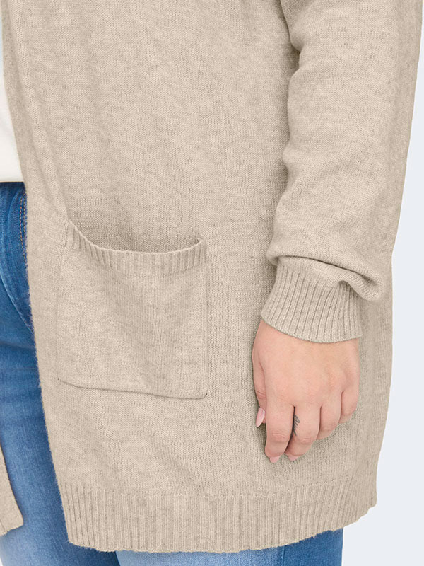 CARESLY - Plus Size Kofta fra Only Carmakoma