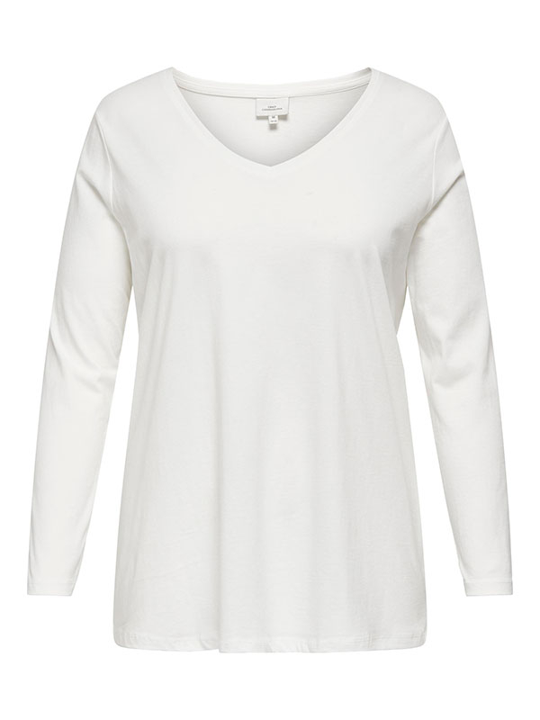 CARBONNIE - Plus Size T-shirt fra Only Carmakoma