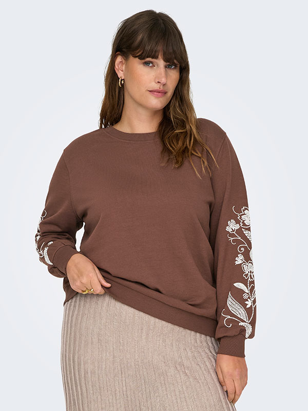 CARSONNY - Plus Size Blus fra Only Carmakoma