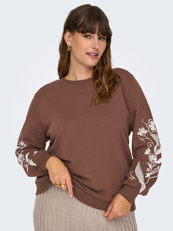 CARSONNY - Plus Size Blus fra Only Carmakoma