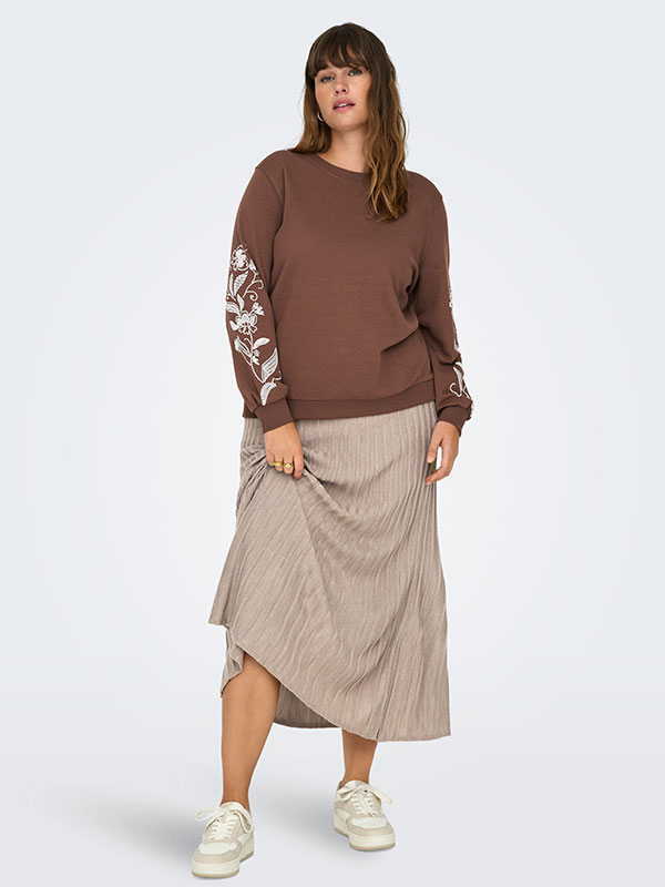 CARSONNY - Plus Size Blus fra Only Carmakoma