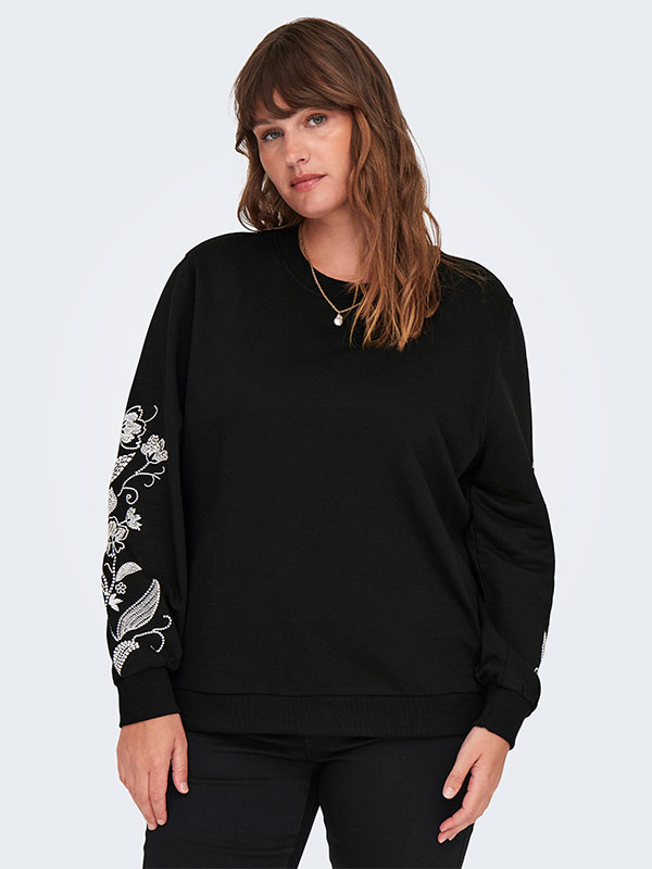 CARSONNY - Plus Size Blus fra Only Carmakoma