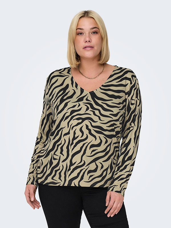 CARCAMILLE - Plus Size Blus fra Only Carmakoma