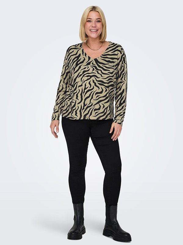CARCAMILLE - Plus Size Blus fra Only Carmakoma