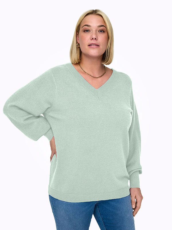 CARIBI - Plus Size Tröja fra Only Carmakoma