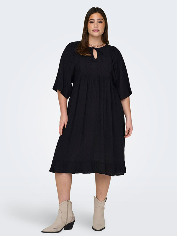 CARELEANOR - Plus Size Klänning fra Only Carmakoma