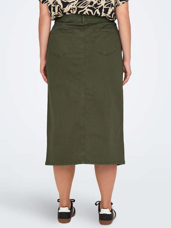 CARLOLA - Plus Size Kjol fra Only Carmakoma