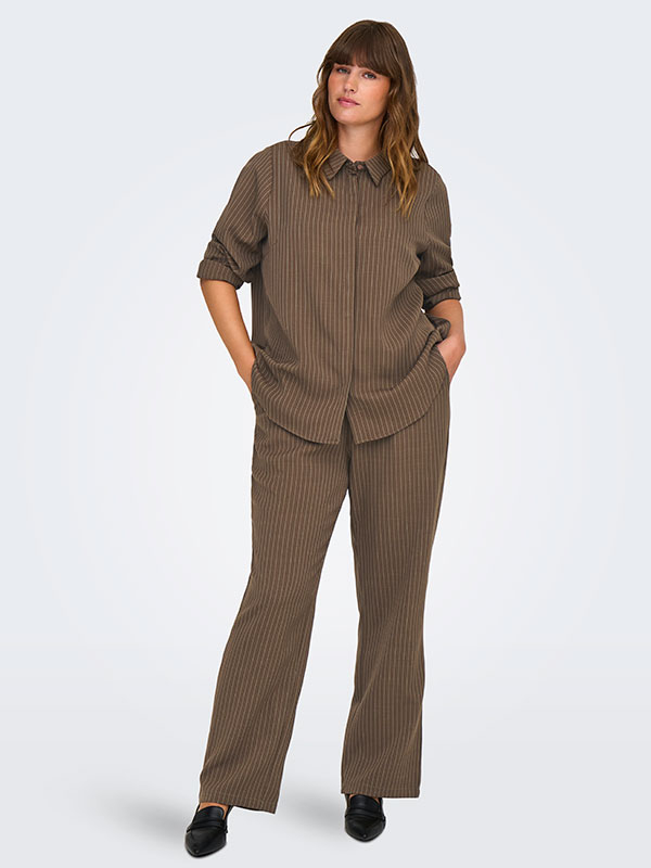 CARPINNY - Plus Size Skjorta fra Only Carmakoma