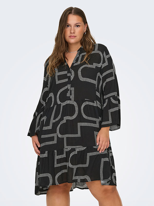 CARMATTE - Plus Size Klänning fra Only Carmakoma