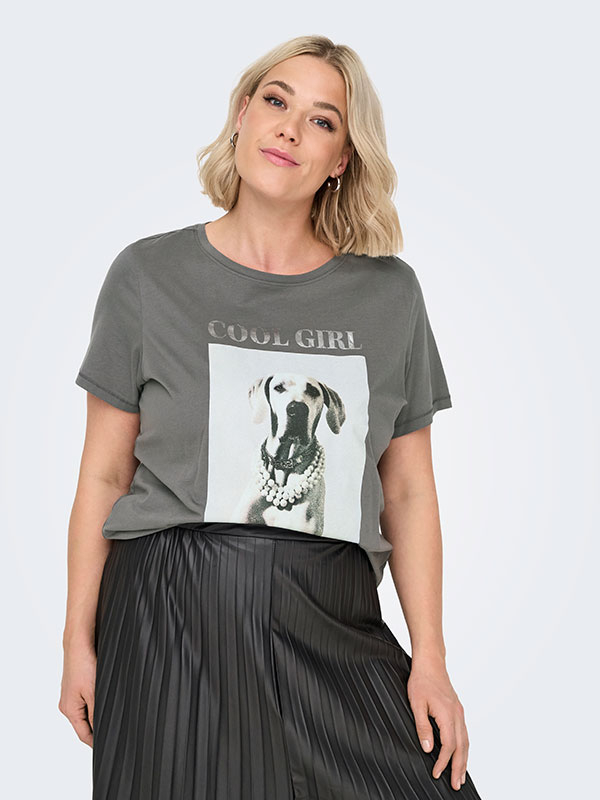 CARRETA - Plus Size T-shirt fra Only Carmakoma
