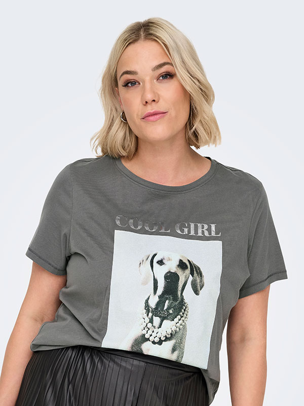 CARRETA - Plus Size T-shirt fra Only Carmakoma