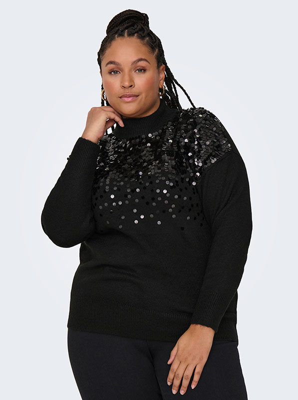 CARALBA - Plus Size Tröja fra Only Carmakoma