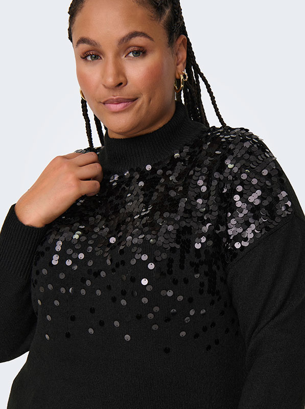 CARALBA - Plus Size Tröja fra Only Carmakoma