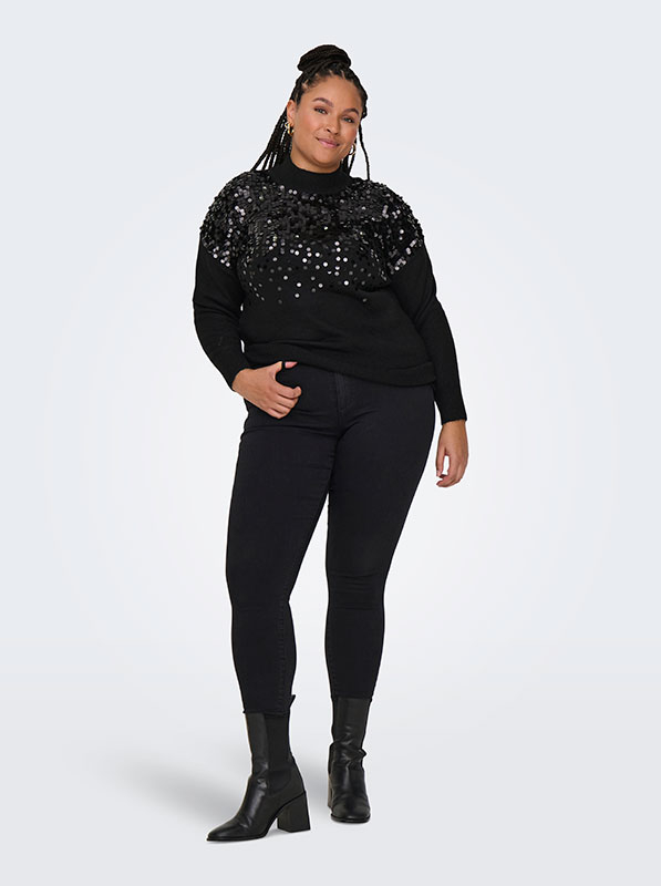 CARALBA - Plus Size Tröja fra Only Carmakoma