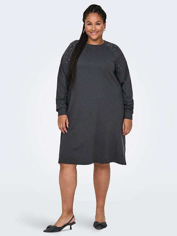 CARCAIA - Plus Size Klänning fra Only Carmakoma