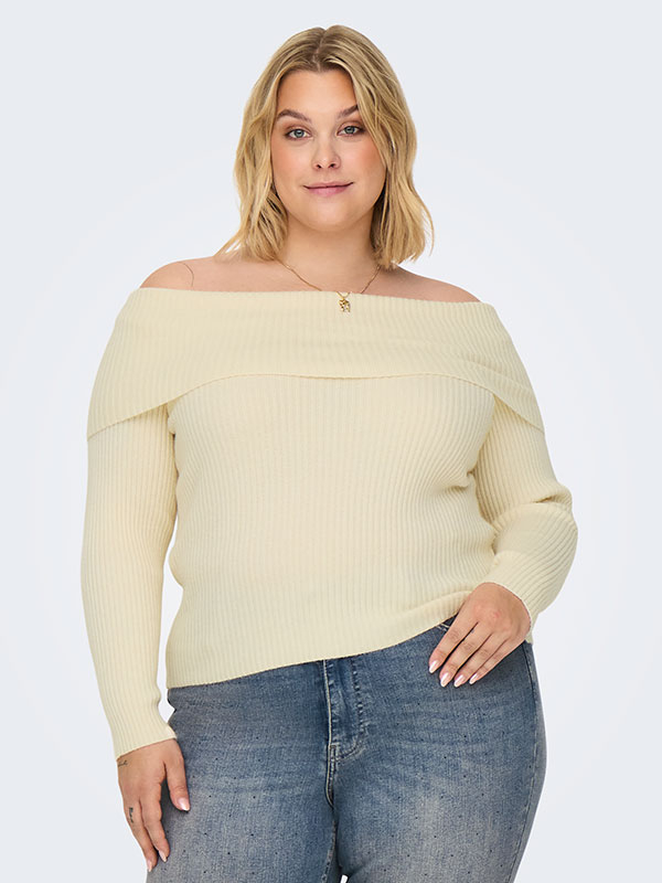 CARKATIA - Plus Size Tröja fra Only Carmakoma