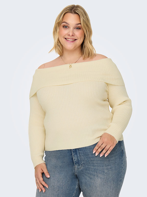 CARKATIA - Plus Size Tröja fra Only Carmakoma