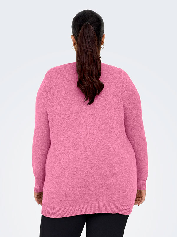 CARESLY - Plus Size Kofta fra Only Carmakoma