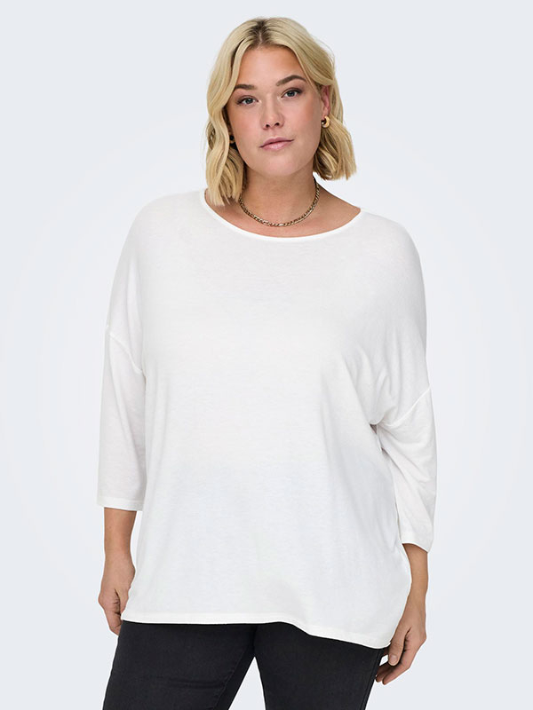 CARLAMOUR - Plus Size Blus fra Only Carmakoma