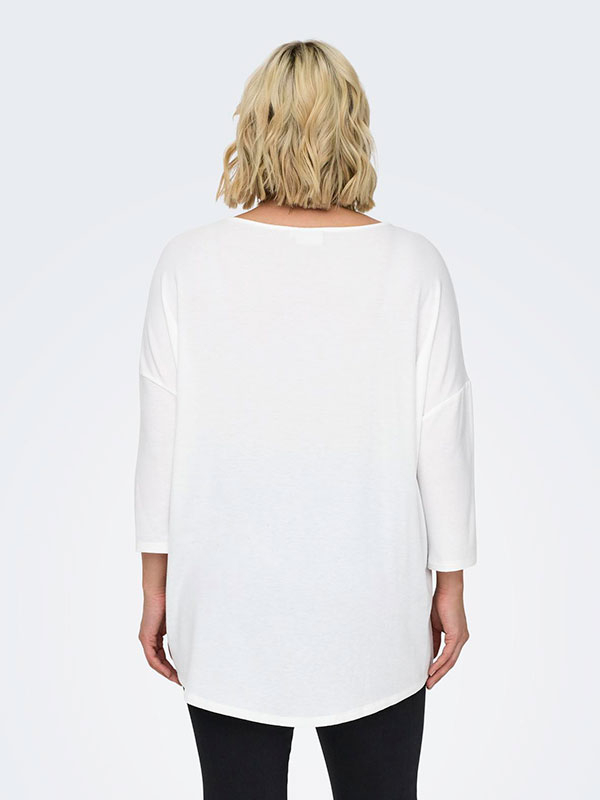 CARLAMOUR - Plus Size Blus fra Only Carmakoma