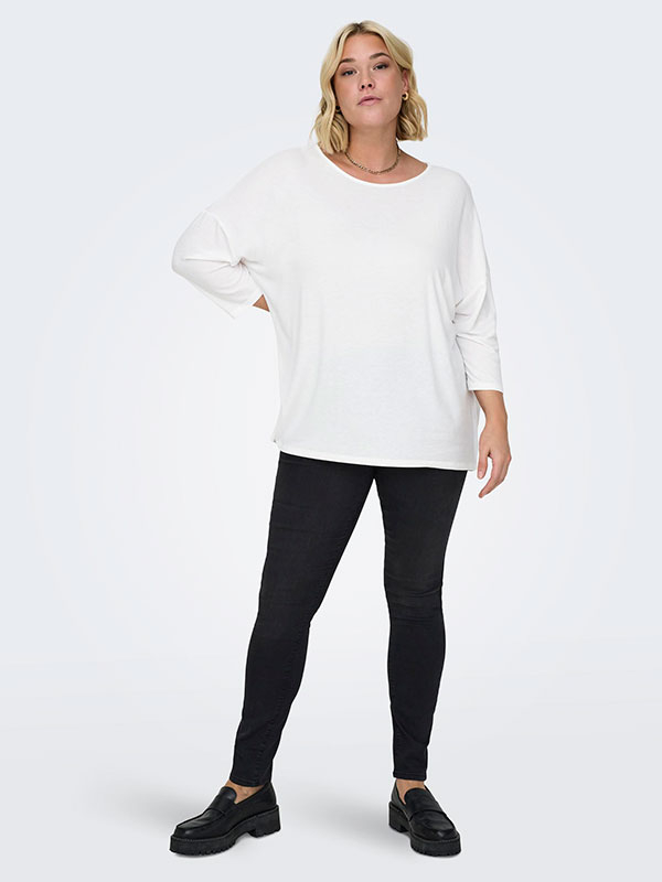 CARLAMOUR - Plus Size Blus fra Only Carmakoma