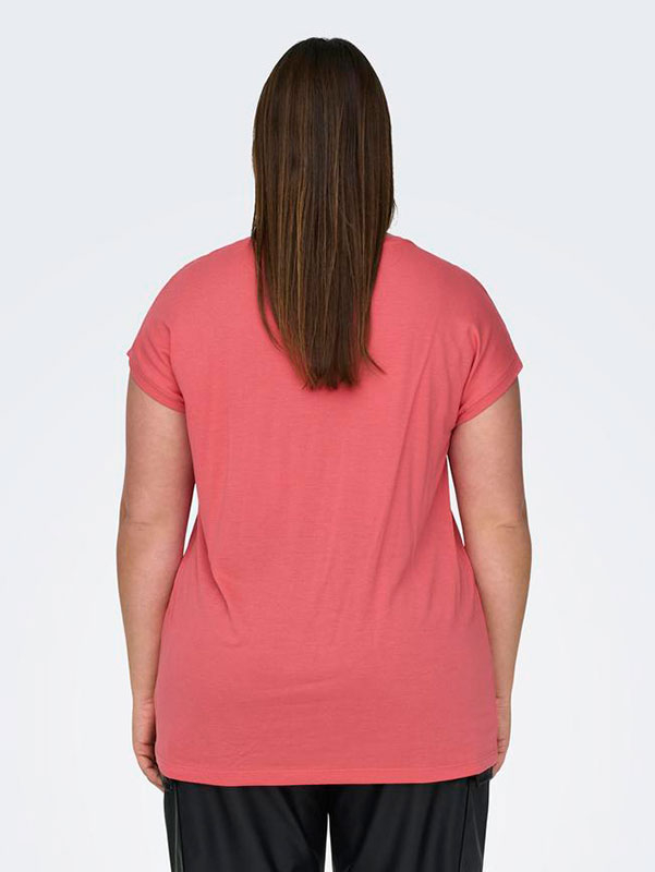 FLAKE - Plus Size T-shirt fra Only Carmakoma
