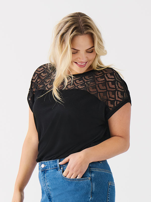 FLAKE  - Plus Size Blus fra Only Carmakoma
