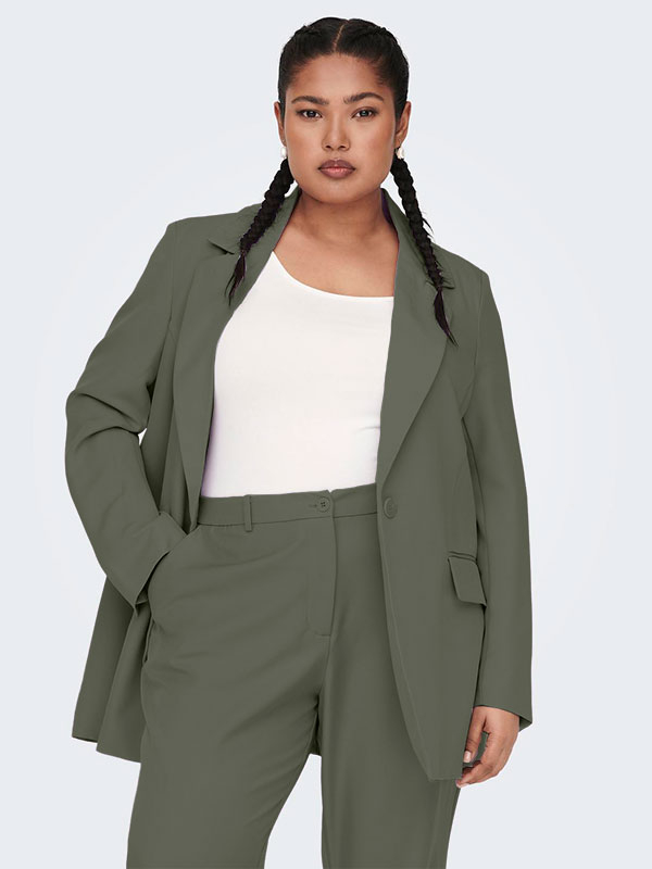 CARTHEA - Plus Size Byxor fra Only Carmakoma