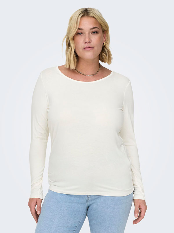 CARLONNY - Plus Size Blus fra Only Carmakoma