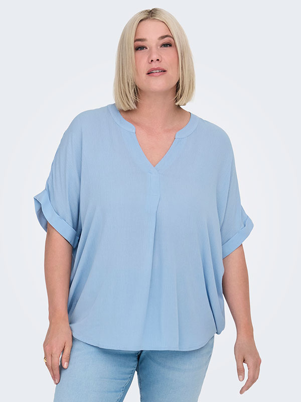 CARMIO - Plus Size Blus fra Only Carmakoma