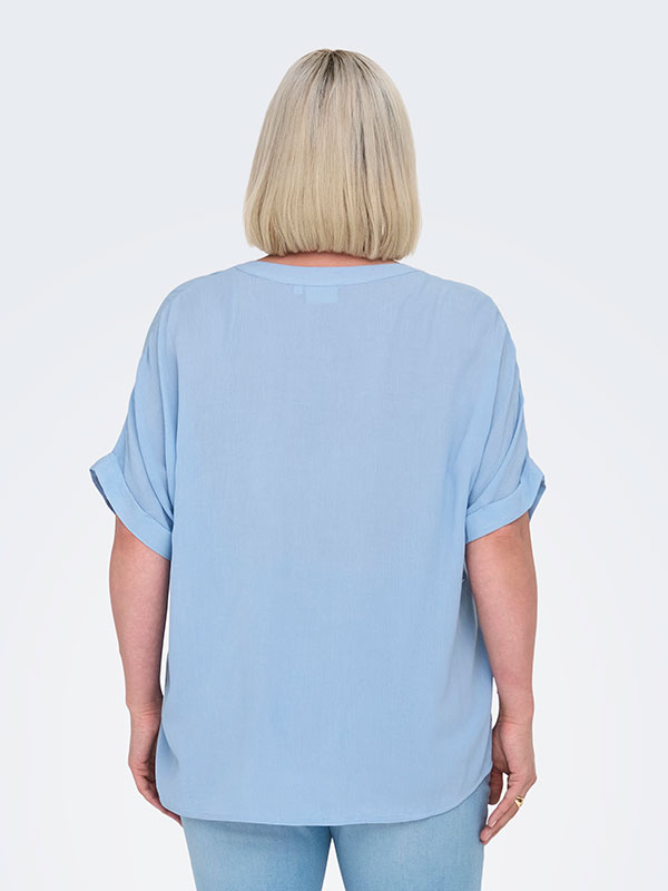 CARMIO - Plus Size Blus fra Only Carmakoma