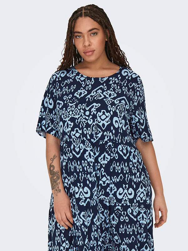 CARMARRAKESH - Plus Size Klänning fra Only Carmakoma
