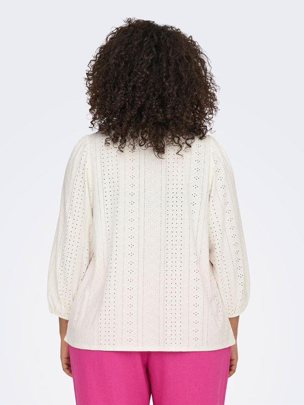 CARSANDRA - Plus Size Blus fra Only Carmakoma