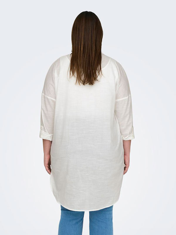 CARAPELDOORN - Plus Size Skjorta fra Only Carmakoma