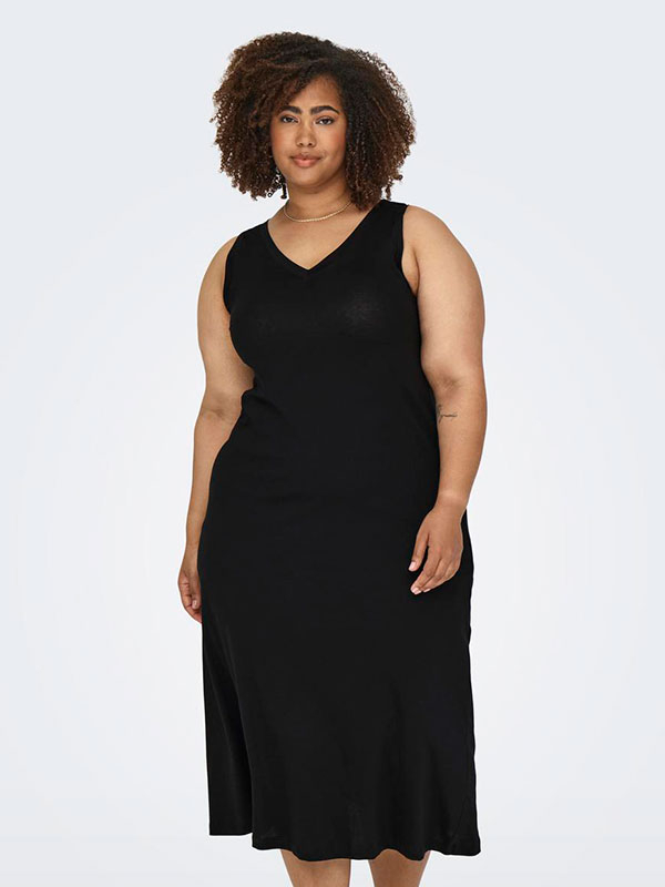 CARMAY - Plus Size Klänning fra Only Carmakoma