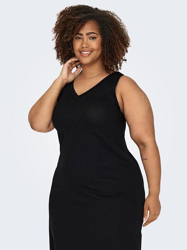 CARMAY - Plus Size Klänning fra Only Carmakoma