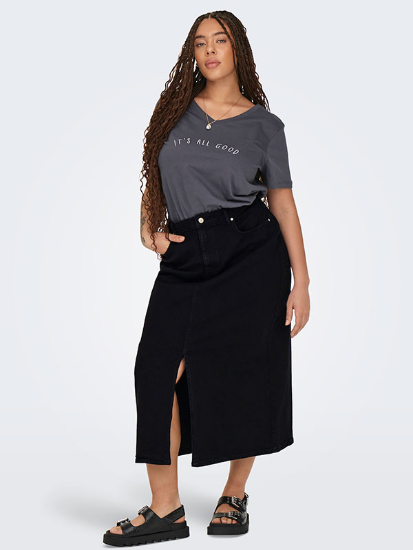 CARAYOE - Plus Size Kjol fra Only Carmakoma