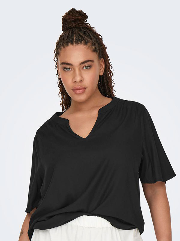 CARSIDNEY - Plus Size Blus fra Only Carmakoma