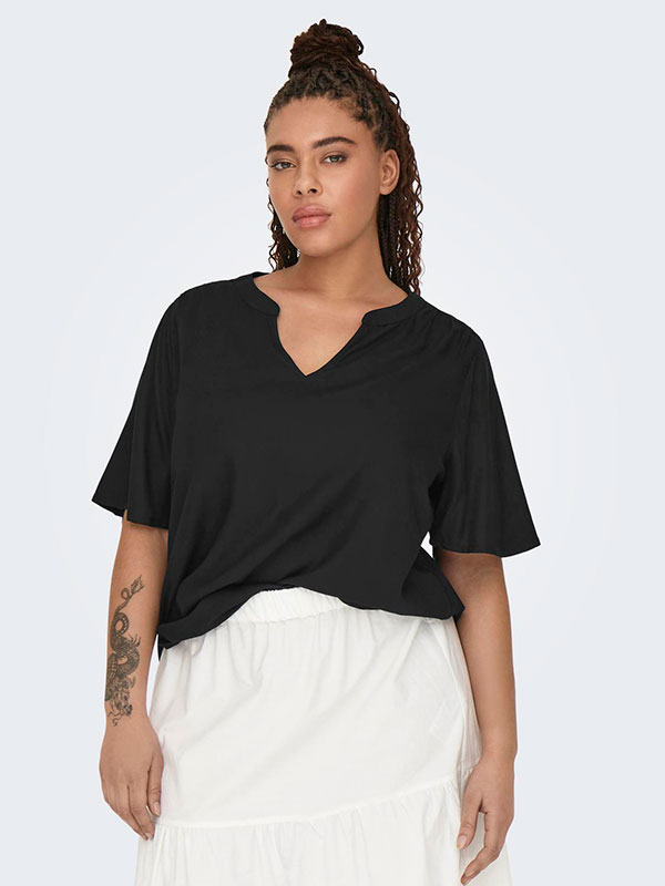 CARSIDNEY - Plus Size Blus fra Only Carmakoma