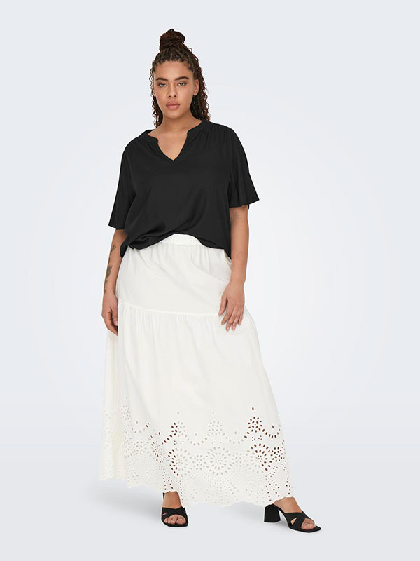 CARSIDNEY - Plus Size Blus fra Only Carmakoma