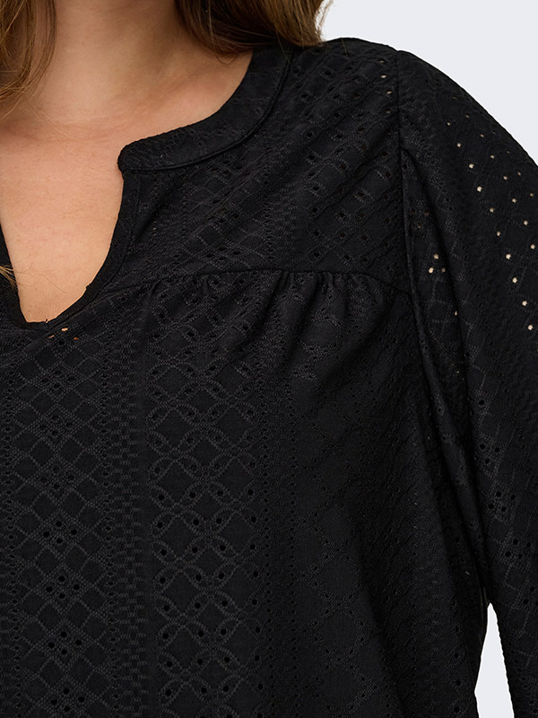 CARSANDRA - Plus Size Blus fra Only Carmakoma