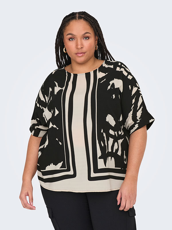 CARNICON - Plus Size Blus fra Only Carmakoma