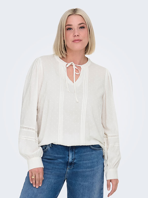 CARMIBEL - Plus Size Blus fra Only Carmakoma